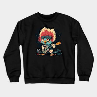 Chicken Rocker Crewneck Sweatshirt